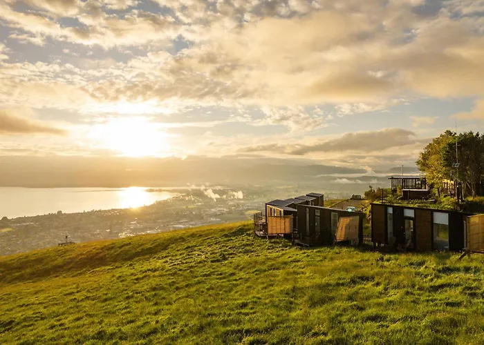 Сasa de vacaciones Aorangi Peak 1 By Tiny Away Rotorua